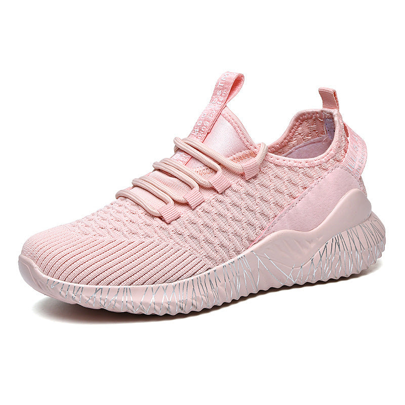 Sommer Fliegende Gewebte Paar Sport Lauf Schuhe