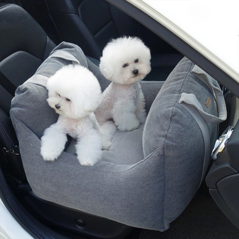 Haustier Hund Auto Trägersitz Wasserdicht Korb Tragbarer Autositz Sicherheit Reisen Netz Hängende Taschen Atmungsaktive Betten & Sofas