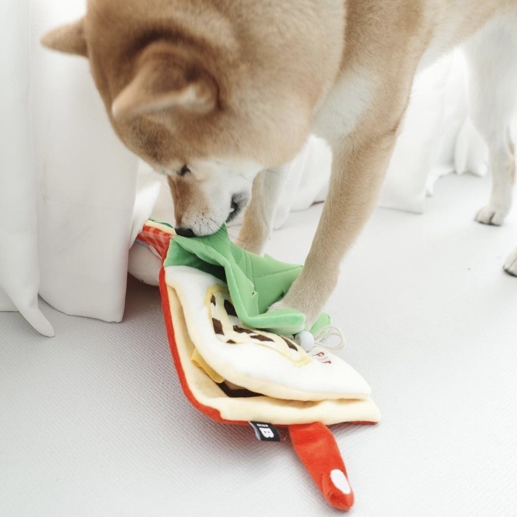 Leaking Food Cute Sniffing Vocal Reading Toy