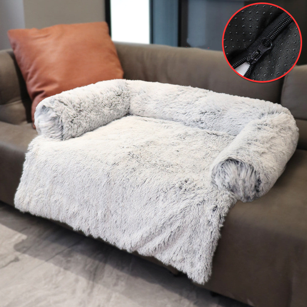 Hundehütte Plüschdecke Dual Use Ein Haustier Hundehütte Sofa Bett