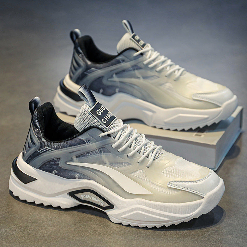 Schnürsenkel Dad Schuhe Mode Dicksohlige Sportschuhe Lässige Atmungsaktive Sneakers Für Männer