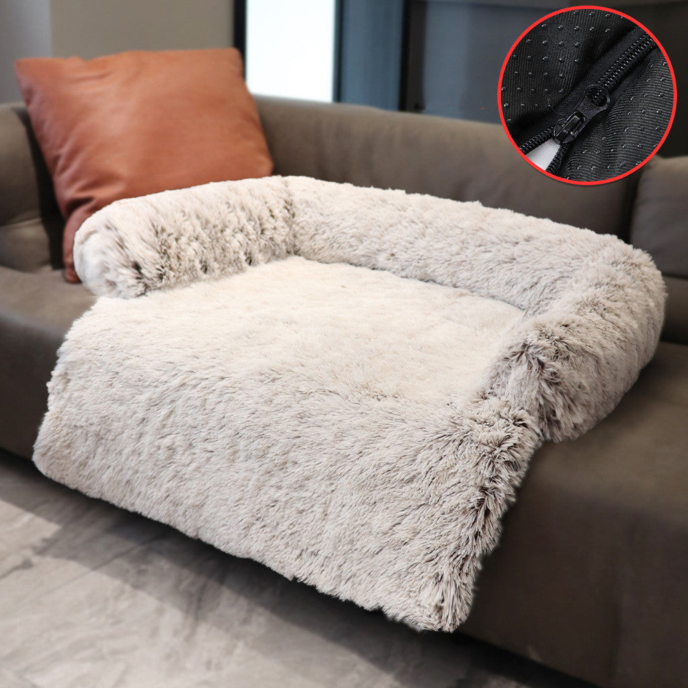 Hundehütte Plüschdecke Dual Use Ein Haustier Hundehütte Sofa Bett