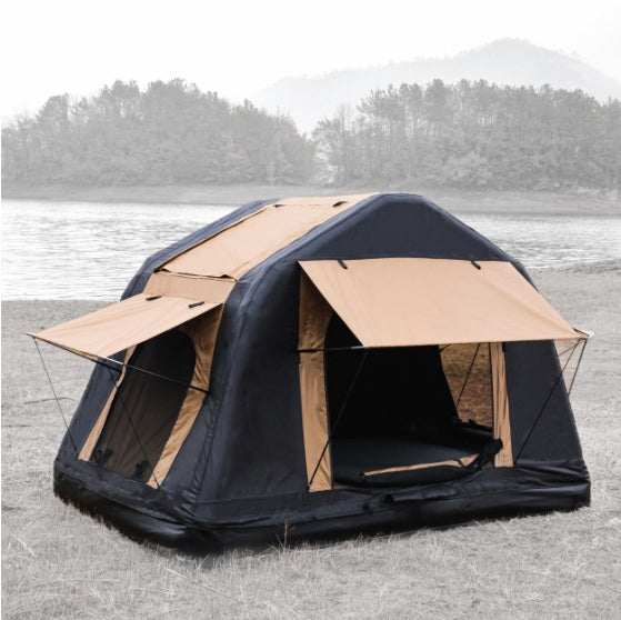 Faltbares 2-3 Personen Amphibisches Aufblasbares Auto-Dachzelt Für Camping Outdoor Glamping Campingzelt Für SUV,Truck