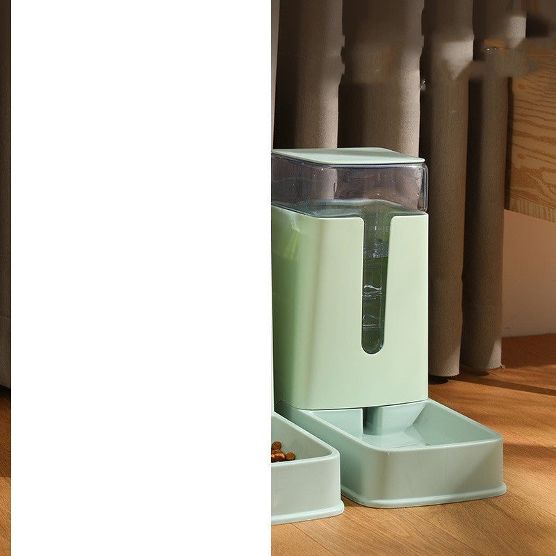 Haustier Doppelnapf Automatischer Futter- und Wasserspender