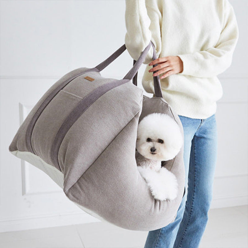 Haustier Hund Auto Trägersitz Wasserdicht Korb Tragbarer Autositz Sicherheit Reisen Netz Hängende Taschen Atmungsaktive Betten & Sofas