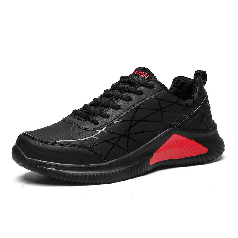 Lässige Leder Sportliche Lässige Lauf Daddy Schuhe