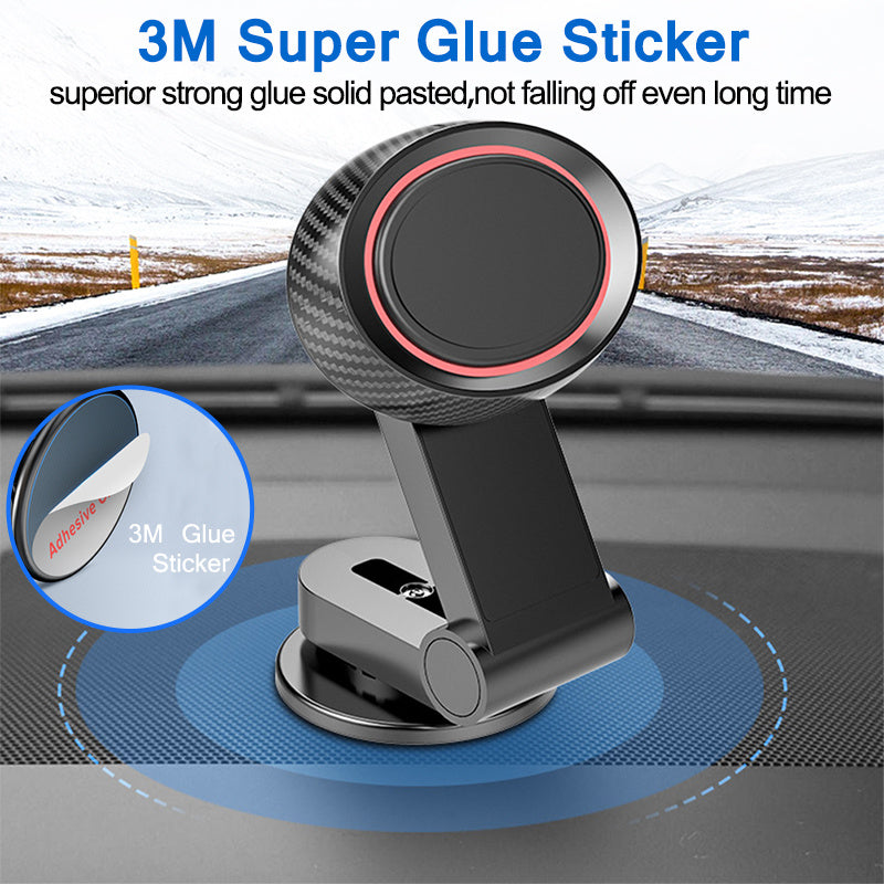 360-Grad drehbarer Desktop faltbarer magnetischer Auto-Navigation Mobiltelefonhalter Auto Armaturenbrett Stützrahmen Autozubehör