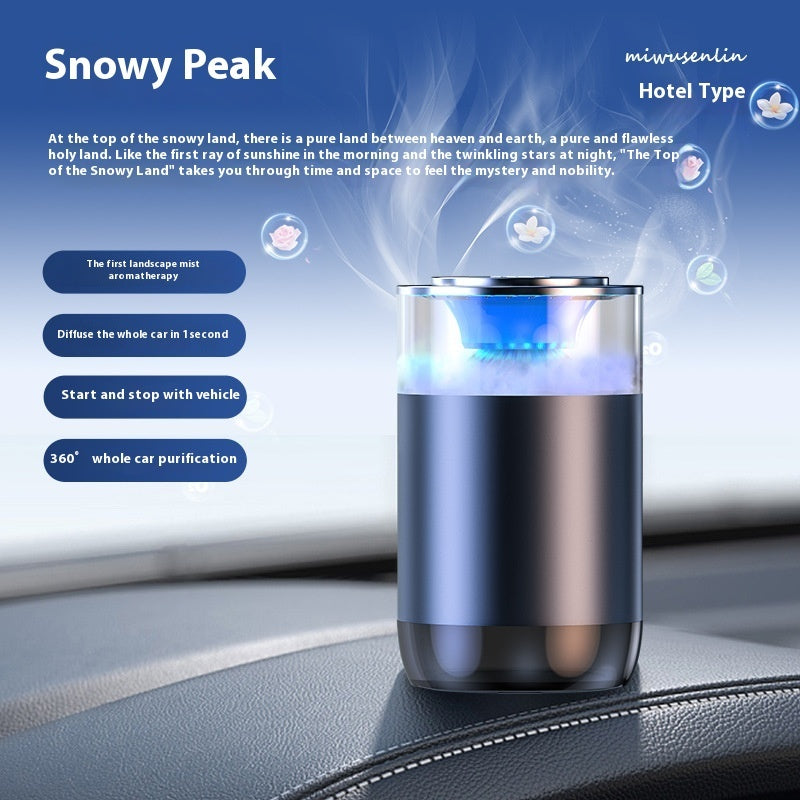Auto Aromatherapie Diffuser Cloud Mist Luftreiniger Auto Dekoration Natürlicher Duft Auto Dekorationswerkzeug für Wohnmobile Lkw Limousinen