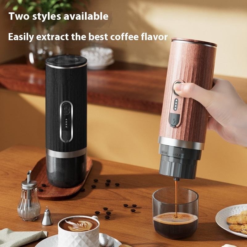Kapselkaffeemaschine Drahtloses Heizen Tragbare Italienische Automatische Konzentrierte Kapselgemahlene Kaffee Drei-in-eins