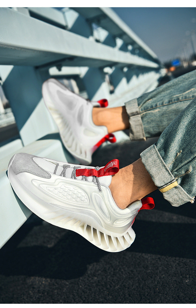 Große Größe Klinge Herren Schuhe Studenten Niedrigschnitt Lauf Sport Schuhe