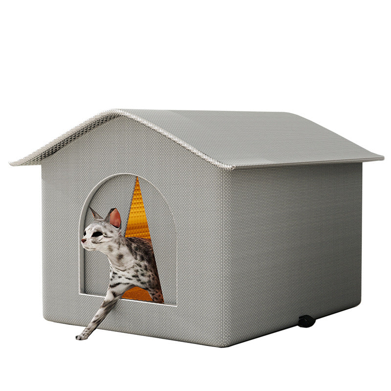 Winter Warm und Wasserdicht Liebe Streunende Katze Nest