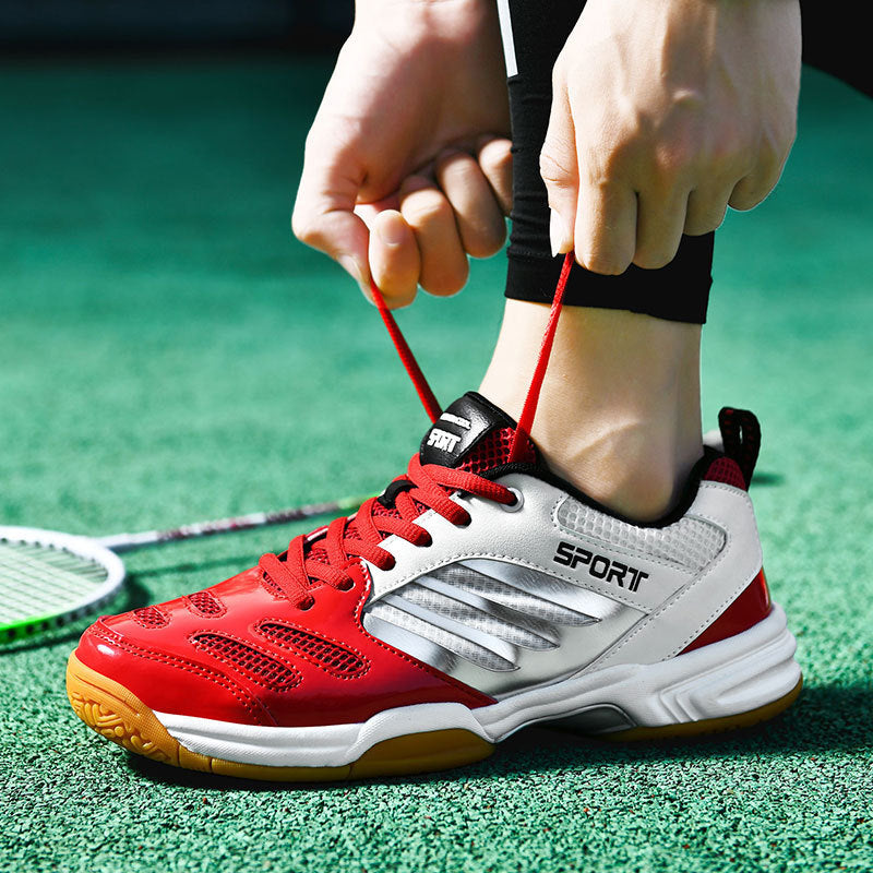 Fliegende Gewebte Netz Studenten Trainings Tennis Schuhe Tischtennis Schuhe