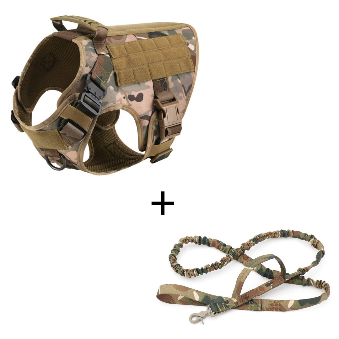 Outdoor Taktische Hundeweste mit Leinen