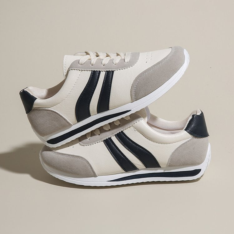 Lace-up Soft Bottom Running Leisure Sneaker