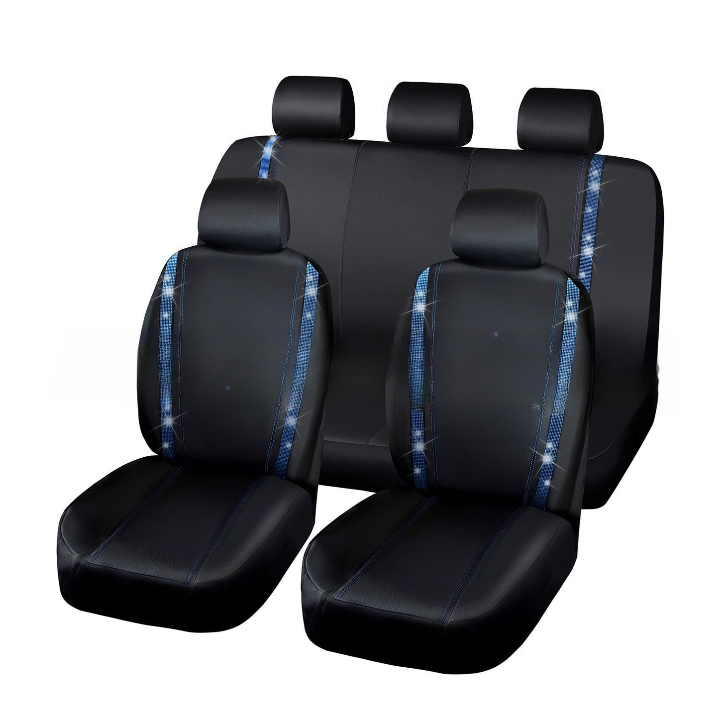 Auto Diamant Stereo Strass Rutschfeste Universelle PVC Wasserdichte Sitzbezug