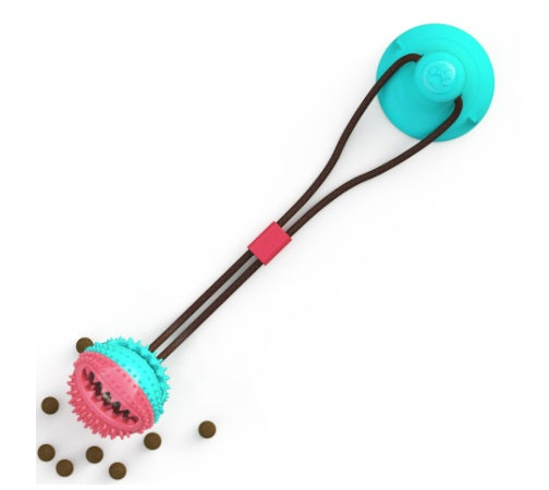 Dog Toys Silicon Suction Cup T