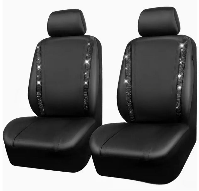 Auto Diamant Stereo Strass Rutschfeste Universelle PVC Wasserdichte Sitzbezug