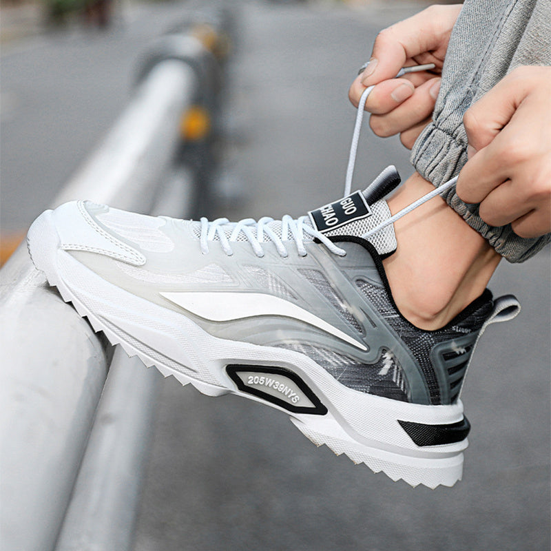 Schnürsenkel Dad Schuhe Mode Dicksohlige Sportschuhe Lässige Atmungsaktive Sneakers Für Männer