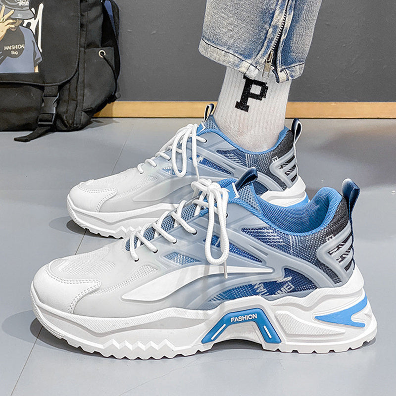 Schnürsenkel Dad Schuhe Mode Dicksohlige Sportschuhe Lässige Atmungsaktive Sneakers Für Männer