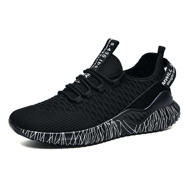 Sommer Fliegende Gewebte Paar Sport Lauf Schuhe