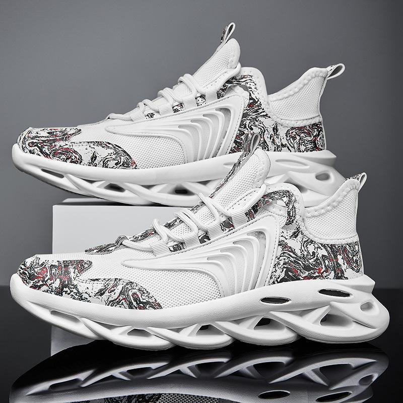 Mesh Freizeit Atmungsaktive Sport Lauf Graffiti Alte Schuhe