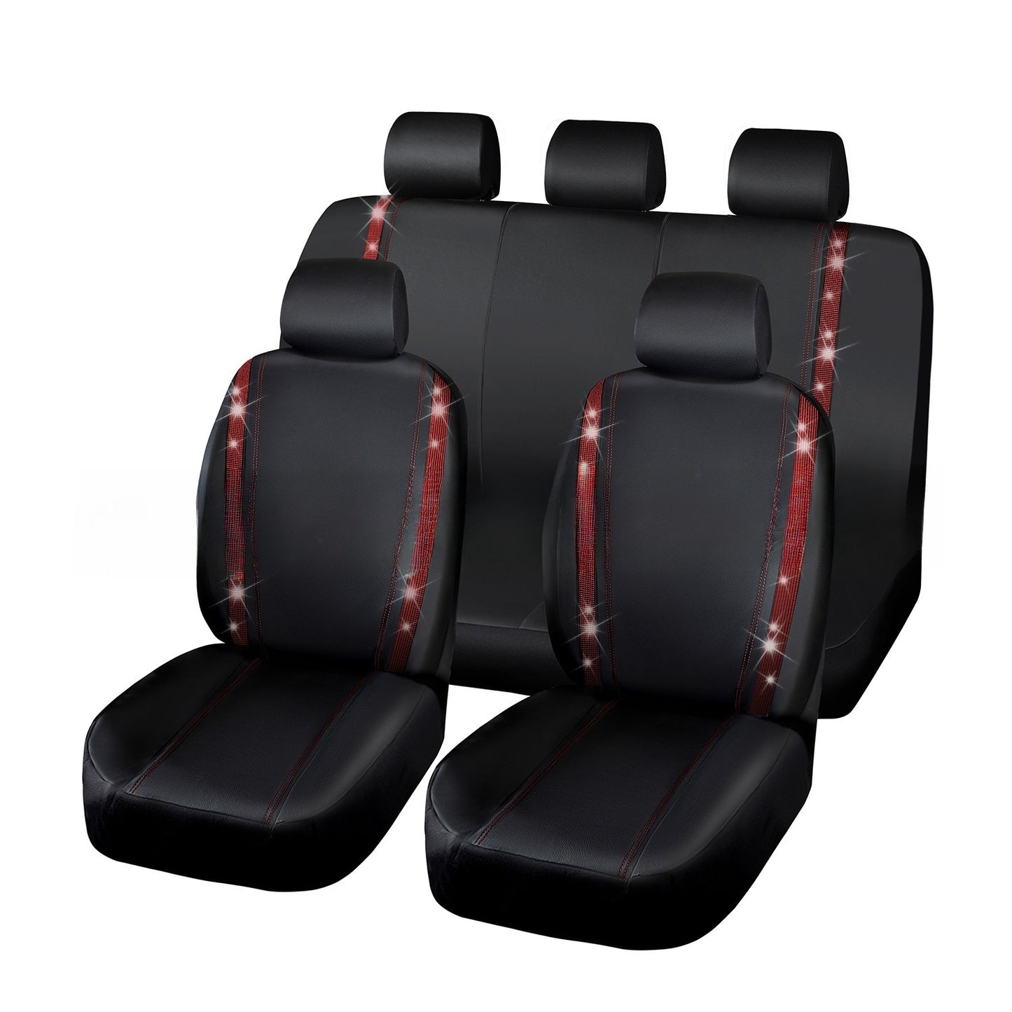 Auto Diamant Stereo Strass Rutschfeste Universelle PVC Wasserdichte Sitzbezug