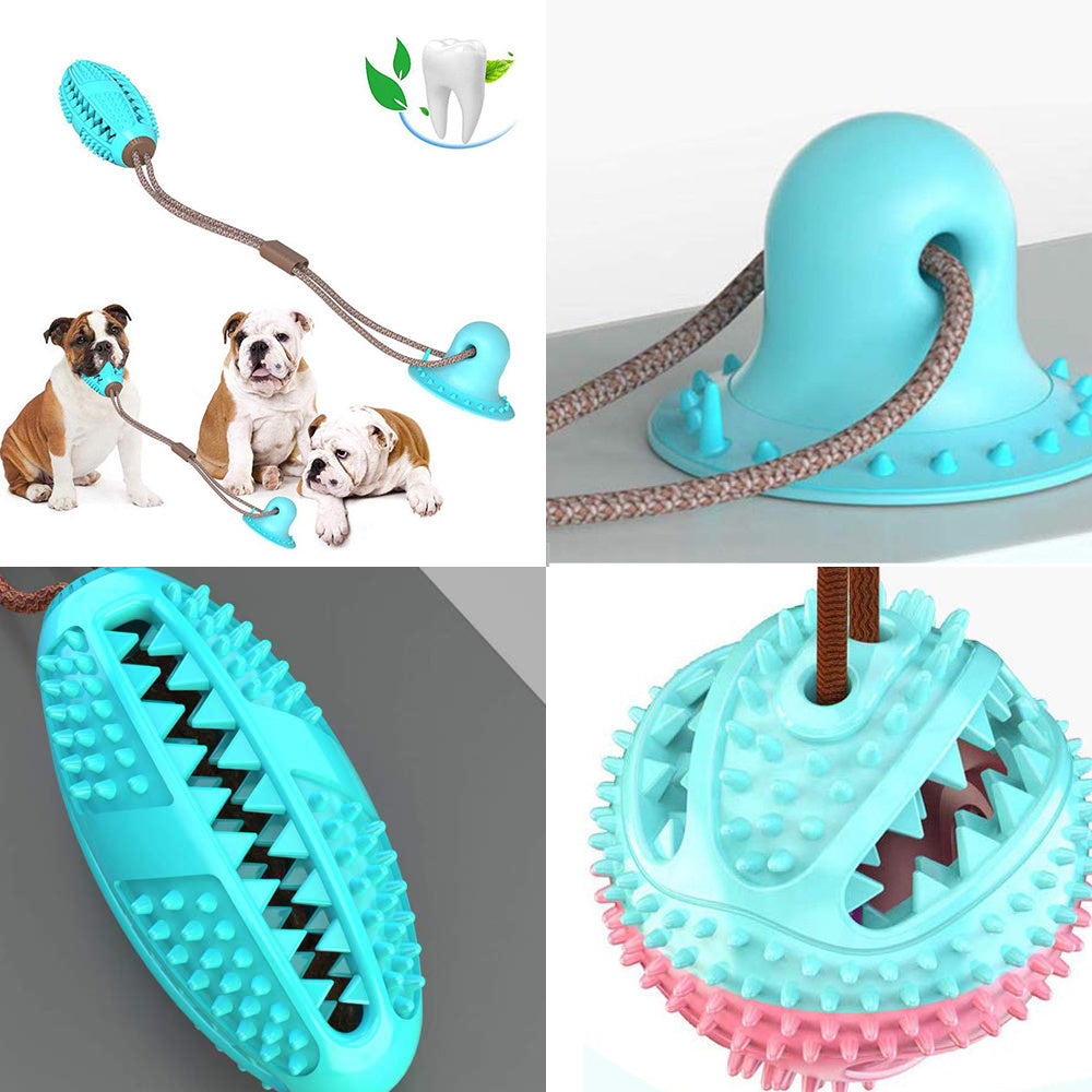 Dog Toys Silicon Suction Cup T