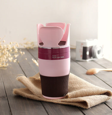 Auto Becherhalter Auto-Styling Auto Lkw Getränk Wasser Becher Flasche Dose Halter Türmontage Ständer ABS Gummi Getränkehalter