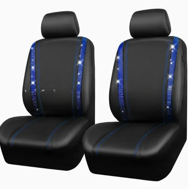 Auto Diamant Stereo Strass Rutschfeste Universelle PVC Wasserdichte Sitzbezug