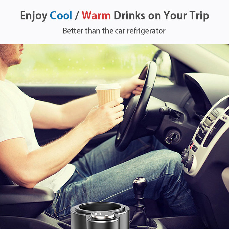 Smart 2 In 1 Auto Heiz- und Kühlbecher für Kaffee, Milchgetränke, elektrisch