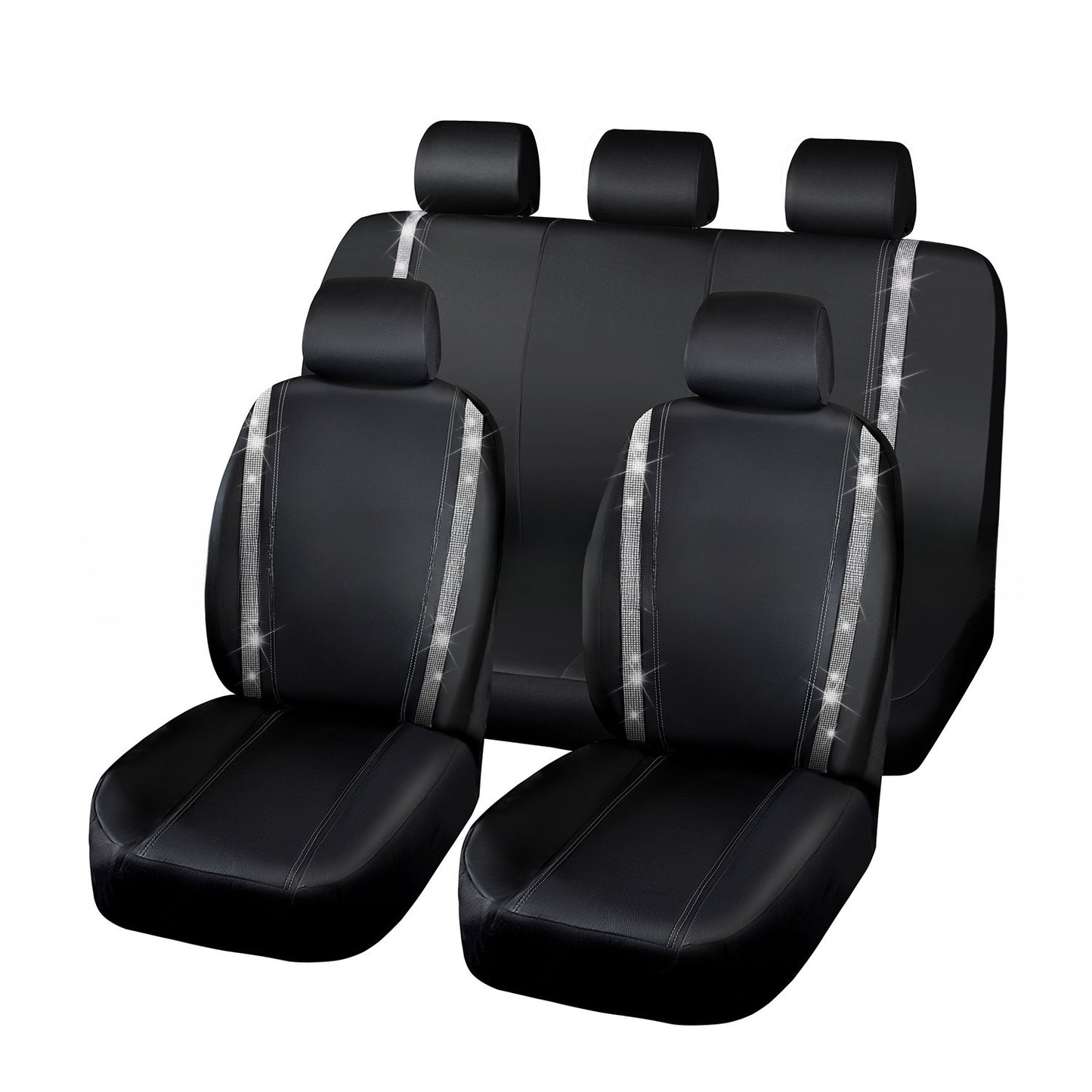 Auto Diamant Stereo Strass Rutschfeste Universelle PVC Wasserdichte Sitzbezug