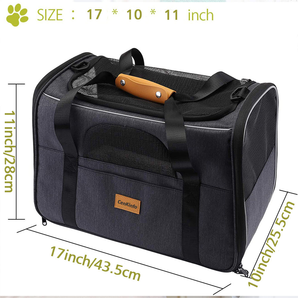 Katzen-Tragetasche Weiche Hundetragetasche Faltbare Tragbare Tasche Haustier