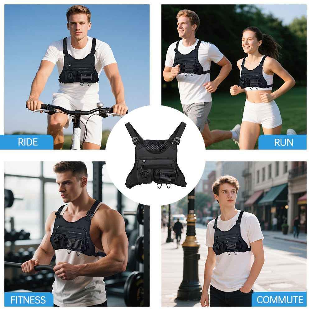 Outdoor Sports Chest Bag New Riding Breathable Vest