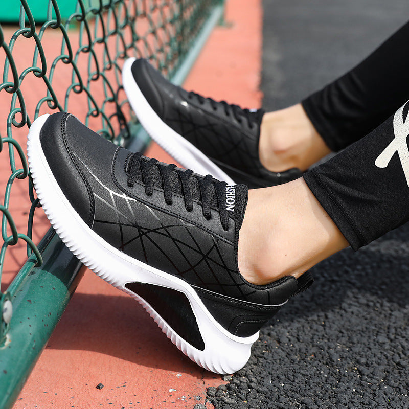 Lässige Leder Sportliche Lässige Lauf Daddy Schuhe