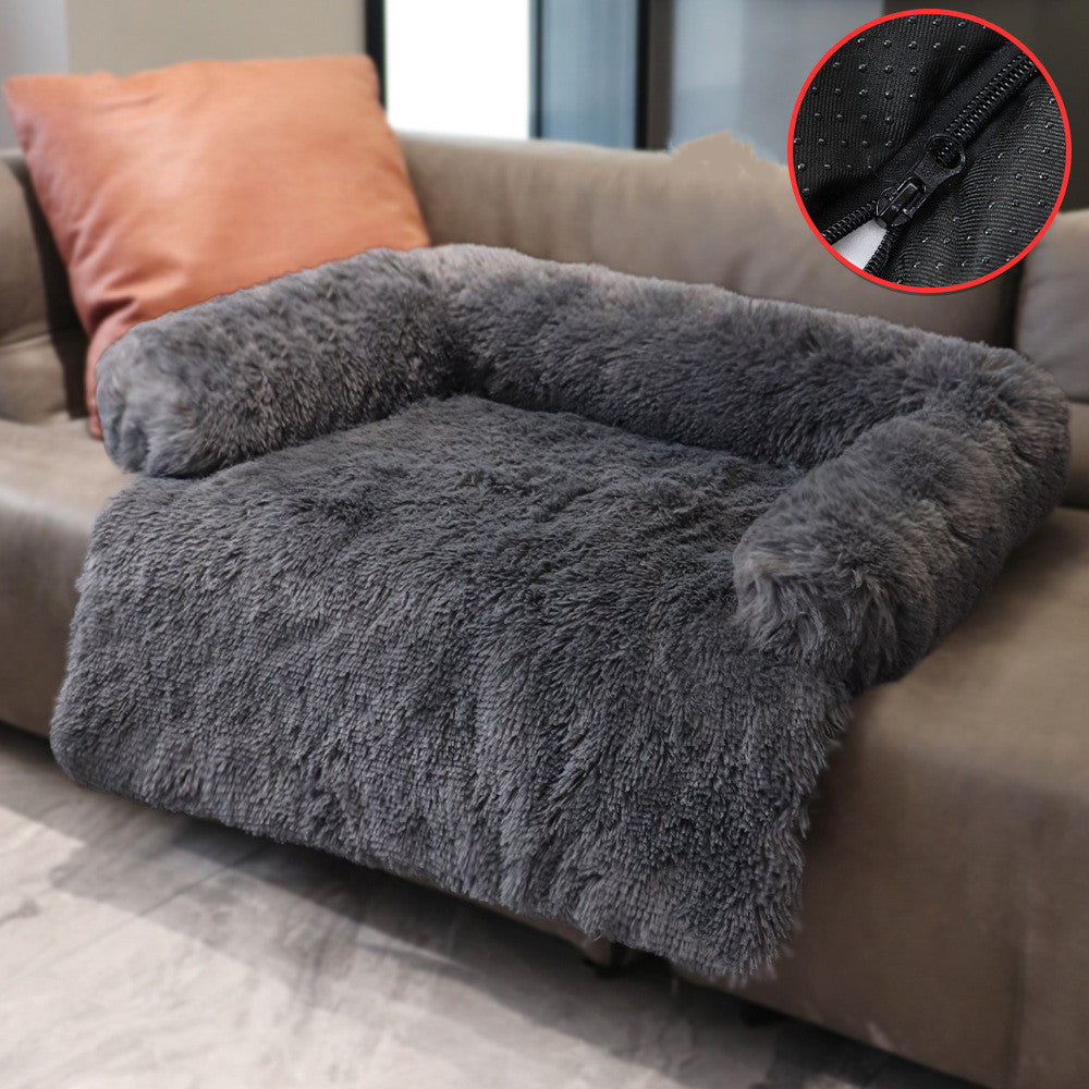 Hundehütte Plüschdecke Dual Use Ein Haustier Hundehütte Sofa Bett