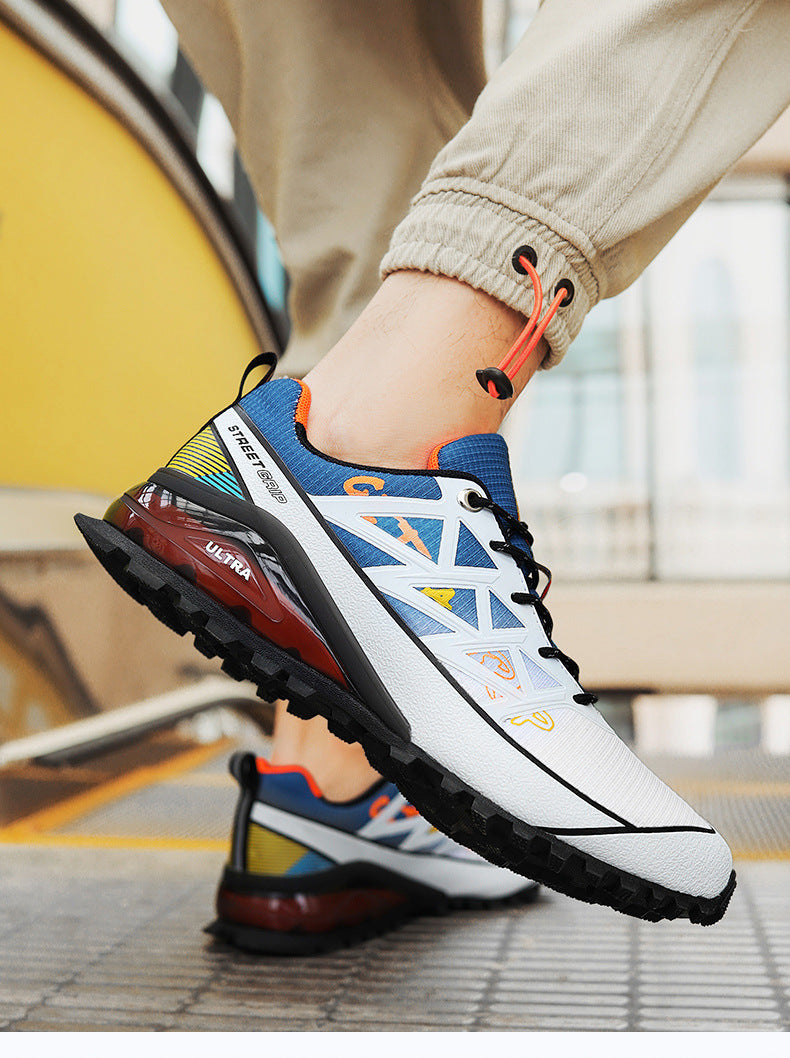 Herren Outdoor Offroad Laufschuhe mit Luftpolster für das Bergsteigen