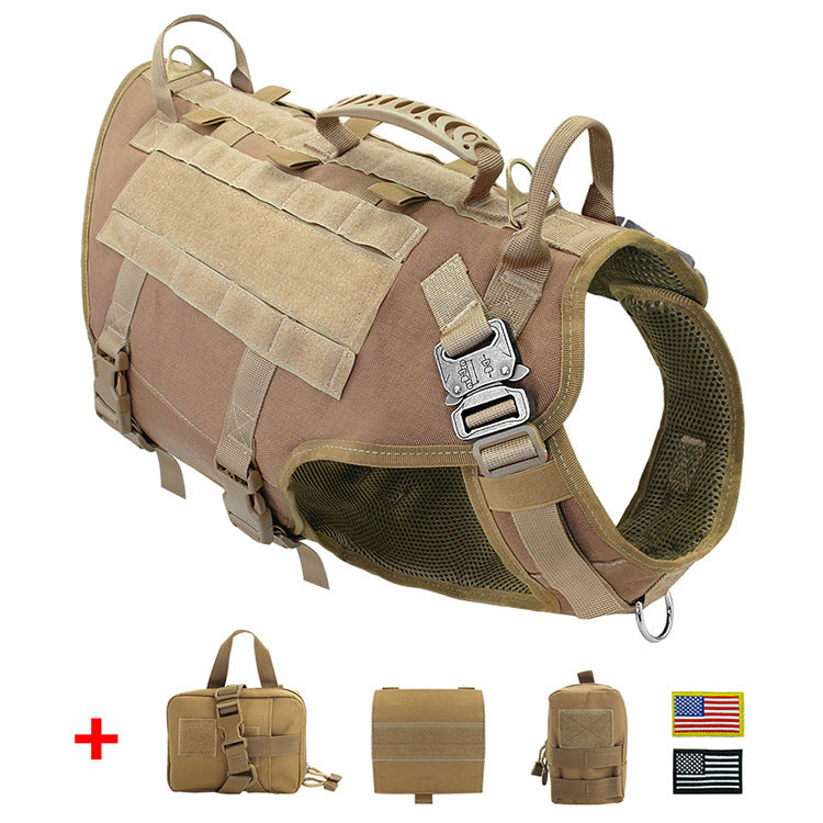 Malinois Große Hund Hund Hand Halten Seil Brust Weste Kampf Kleidung Hund Leine Hund Rucksack Spezial Training Gurte Für Ausgehen