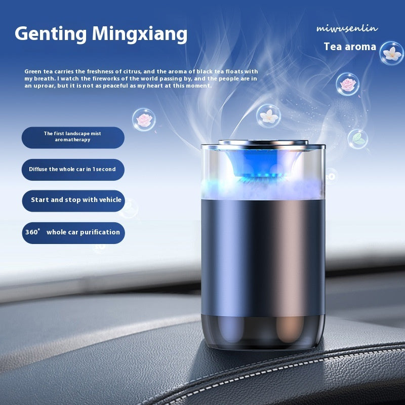Auto Aromatherapie Diffuser Cloud Mist Luftreiniger Auto Dekoration Natürlicher Duft Auto Dekorationswerkzeug für Wohnmobile Lkw Limousinen