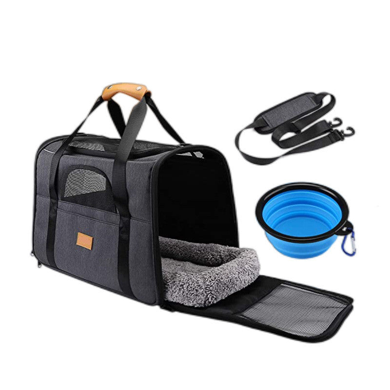 Faltbare tragbare atmungsaktive Auto Outdoor Reise Haustier Tasche