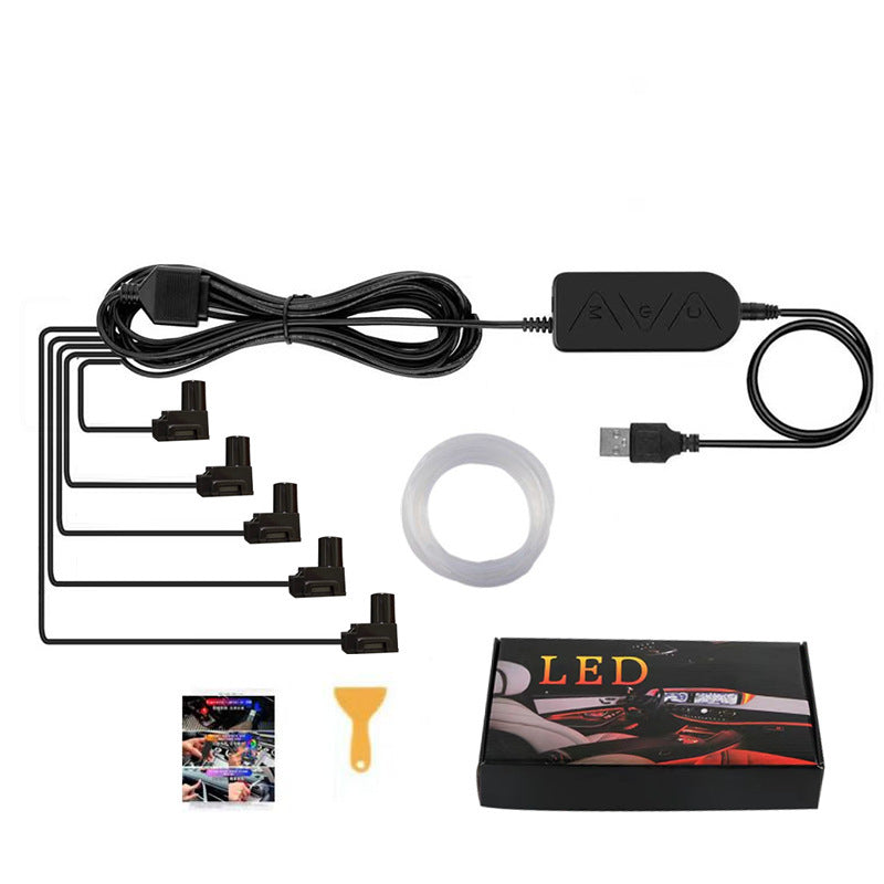 Auto USB Atmosphärenlicht Modifikation Zentrum Steuerinstrumententafel