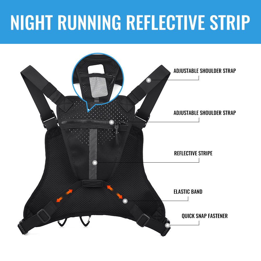 Outdoor Sports Chest Bag New Riding Breathable Vest