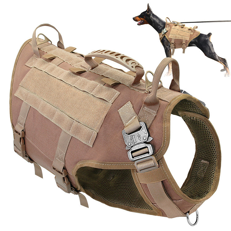 Malinois Große Hund Hund Hand Halten Seil Brust Weste Kampf Kleidung Hund Leine Hund Rucksack Spezial Training Gurte Für Ausgehen