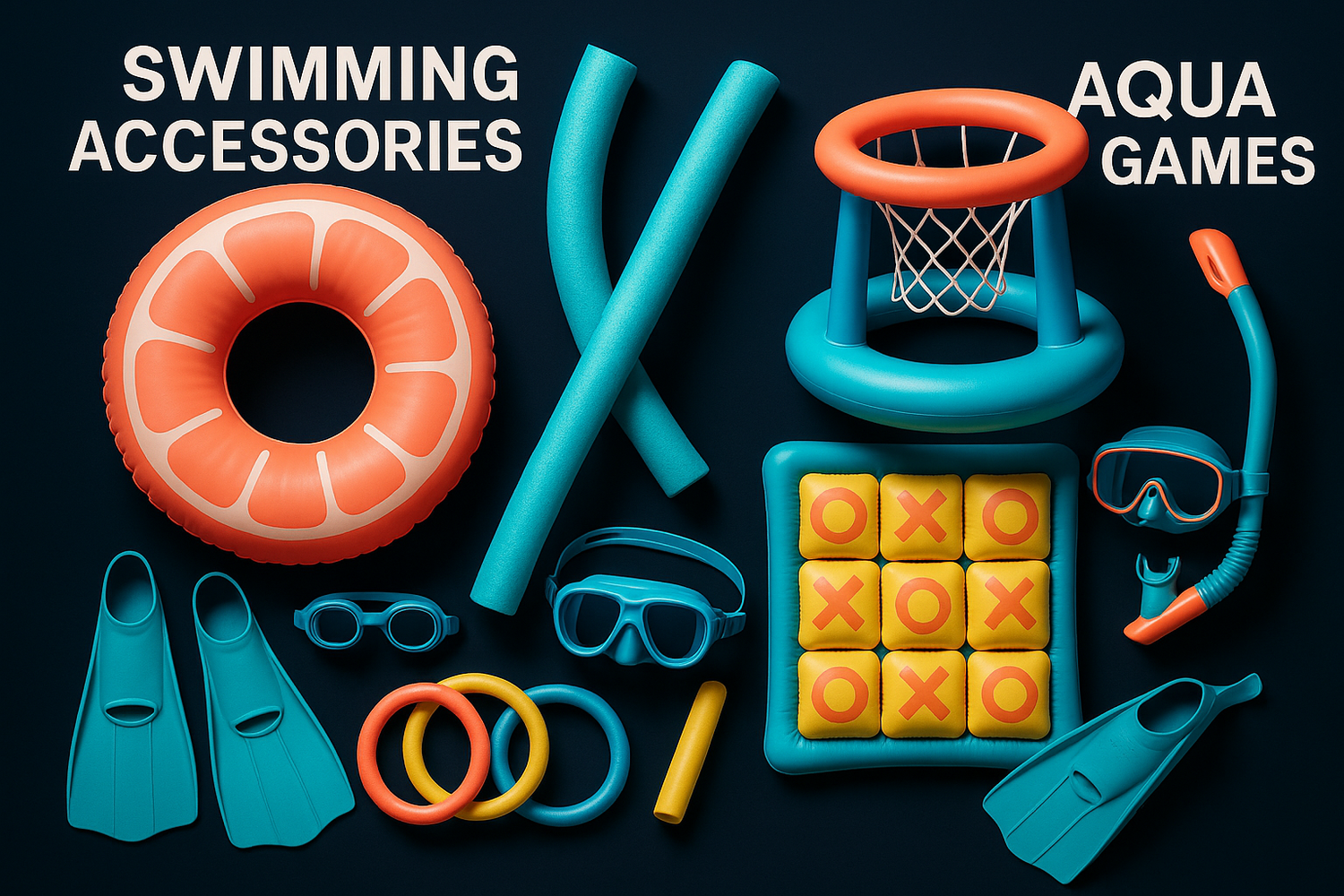 Swimming Accessories, Aqua Games and Adventures