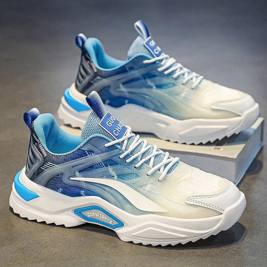 Schnürsenkel Dad Schuhe Mode Dicksohlige Sportschuhe Lässige Atmungsaktive Sneakers Für Männer
