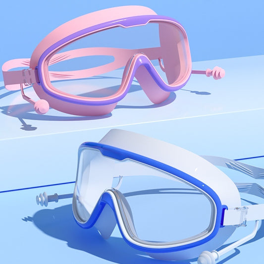 Schwimmbrille Große Rahmen Wasserdicht Anti-Beschlag Schwimmbrille