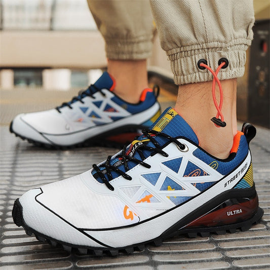 Herren Outdoor Offroad Laufschuhe mit Luftpolster für das Bergsteigen