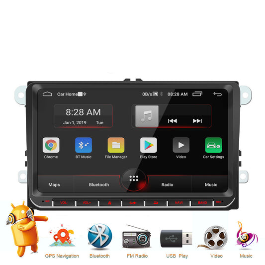 Weißes Auto Variabler Fall MP5 Android GPS Navigationsspieler