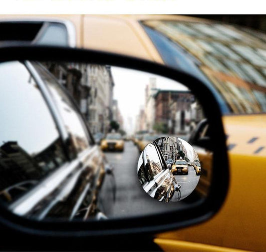 Auto randlos kleiner runder Spiegel 360 Grad Wende toter Winkel Spiegel konvexer Spiegel Rückspiegel drehbarer Spiegel Glas kleiner runder Spiegel