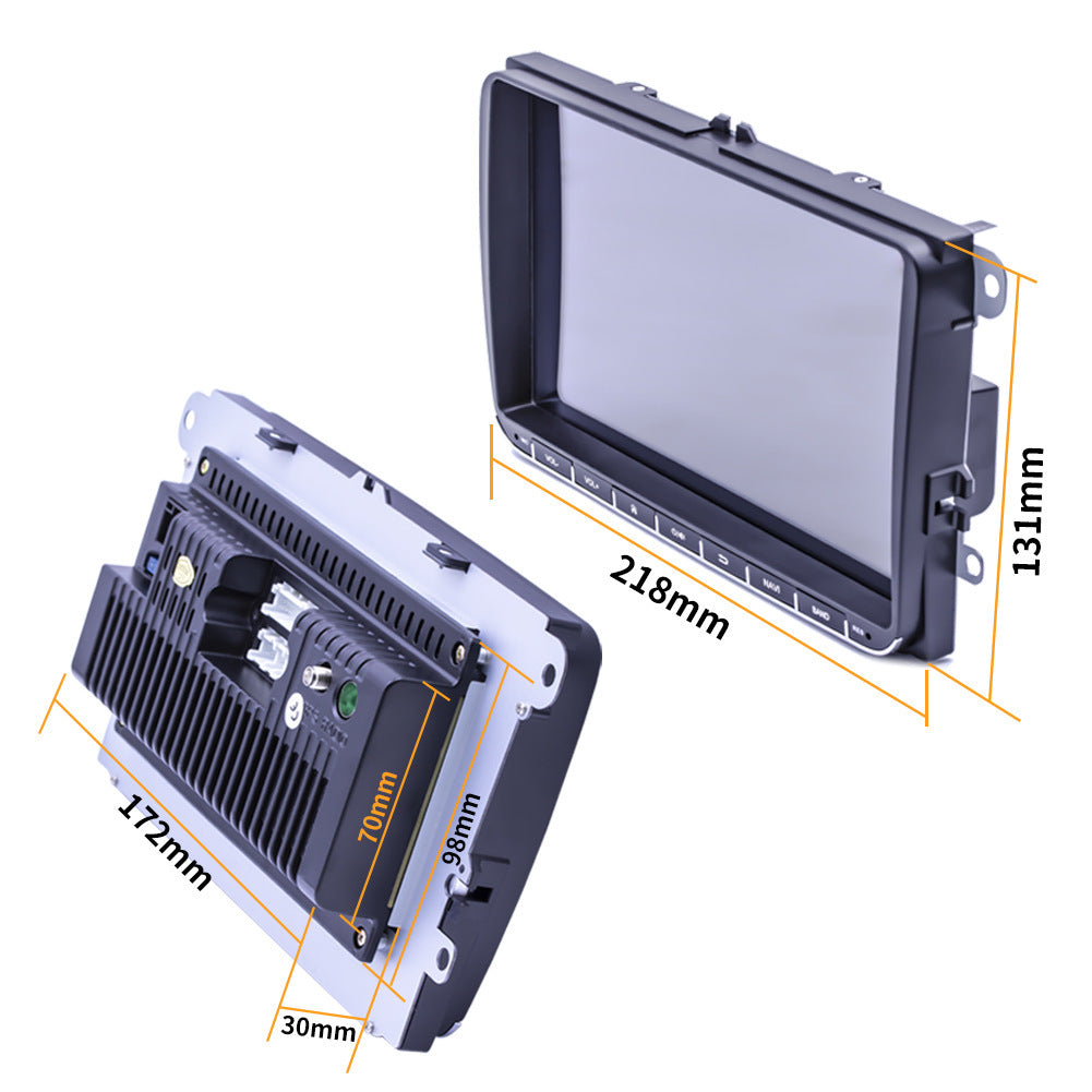 Weißes Auto Variabler Fall MP5 Android GPS Navigationsspieler