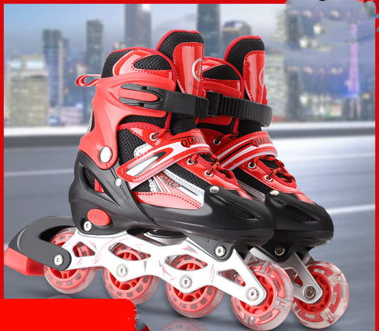 Erwachsene Roller Speed Skating Roller Skates OSK Sliding Heelys